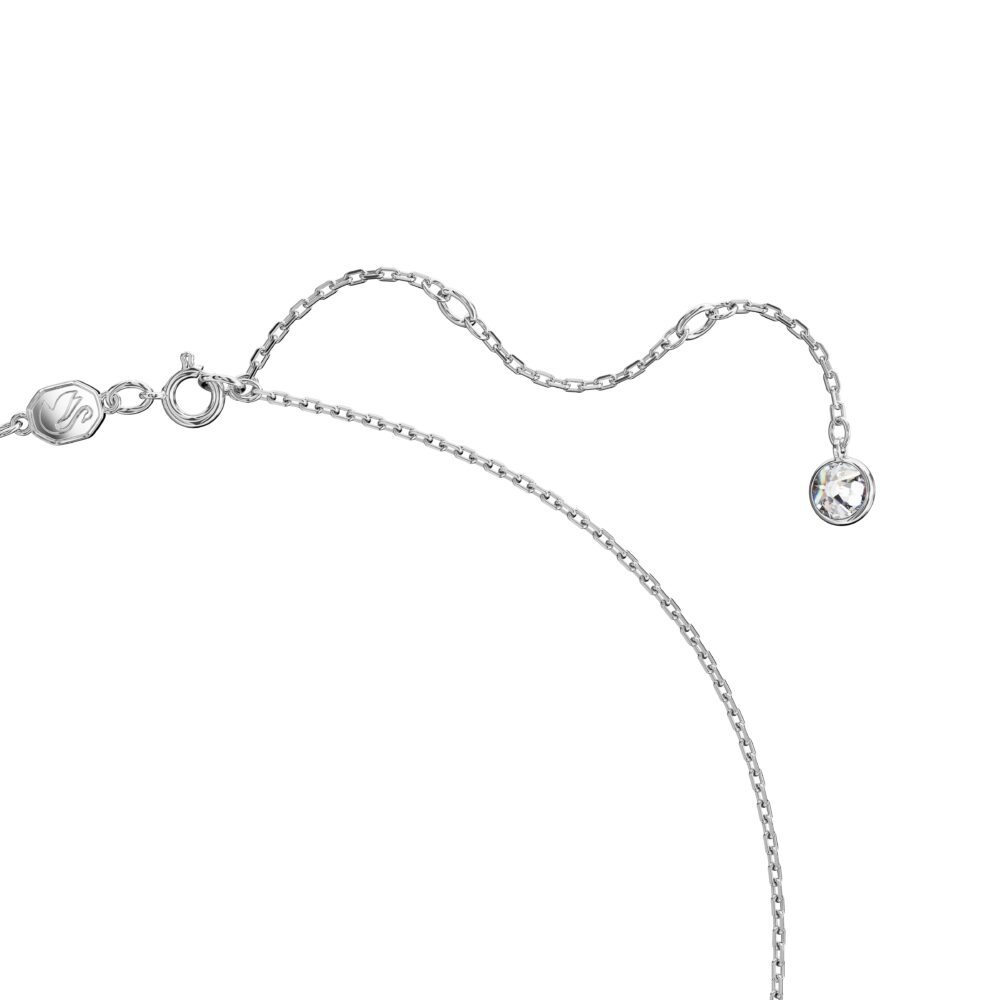 Swarovski Iconic Swan set, Swan, Blue, Rhodium p – Besparkle